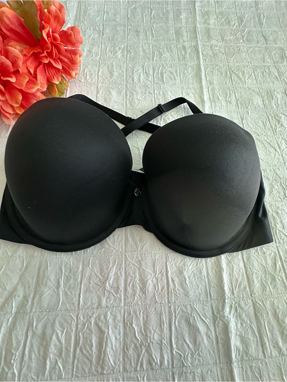 VICTORIA’s SECRET Convertible Black T-Shirt Bra - Women Intimates 34DD